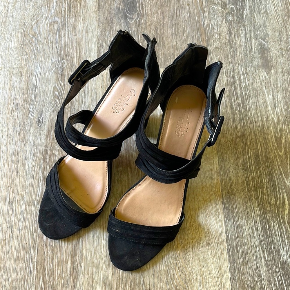 charelotte russe size 10 high heels, wore twice by